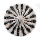 Faux Fur Round Rugs for Bedroom Decor Fluffy Area Rugs for Living Room, Washable Rug Decor