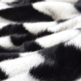 Inchgrass Luxury Plush Faux Fur Throw BlanketKorean black and white wind soft stretch close-fitting imitation blankets noon black and white eternal LUXURY striped sofa blanket 150X200CMnd white eternal LUXURY striped sofa blanket