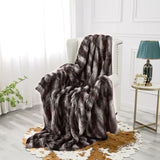 Inchgrass Luxury Faux Mink Fur Throw Blanket 50"x60" Decoration for Couch Sofa Decor Bedding Room (New York)…