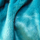 Ingrass Faux Fur Blanket Fifth Avenue Fifth Avenue Manhattan New York United States Tiffany Blue Luxury Style Faux Fur Blanket, Super Soft and Comfortable 150X200CM