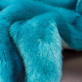 Ingrass Faux Fur Blanket Fifth Avenue Fifth Avenue Manhattan New York United States Tiffany Blue Luxury Style Faux Fur Blanket, Super Soft and Comfortable 150X200CM