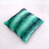 Inchgrass Tiffany Blue Faux Fur Throw Pillow Case Cushion Cover Luxury Soft Decorative Cushion Cover Plush Pillow Case Suitable for Bed/Sofa, 18x18 inches