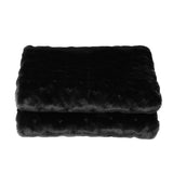 nchgrass Luxury Faux Fur Blanket 50" x 60" Soft Warm Plush Elegant Fluffy Sofa Bedroom Throw Blanket Decoration for Couch